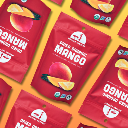 Mavuno Harvest Organic Unsweetened Dried Mango, 2oz