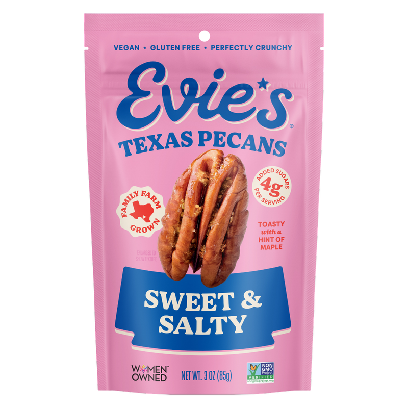 Evie's Texas Pecans Sweet and Salty, 3 oz