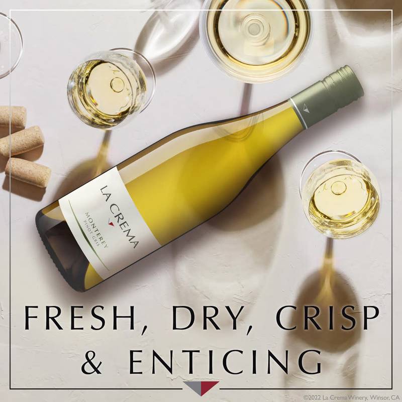 La Crema Pinot Gris 750ml