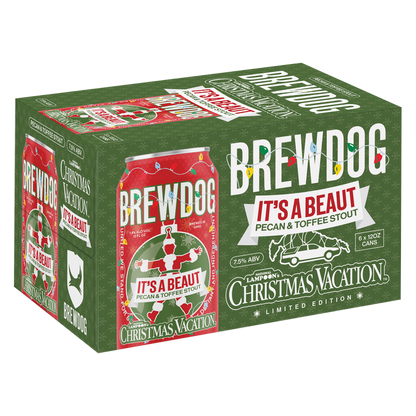 BrewDog Christmas Vacation Stout 6pk 12oz Can 7.5% ABV