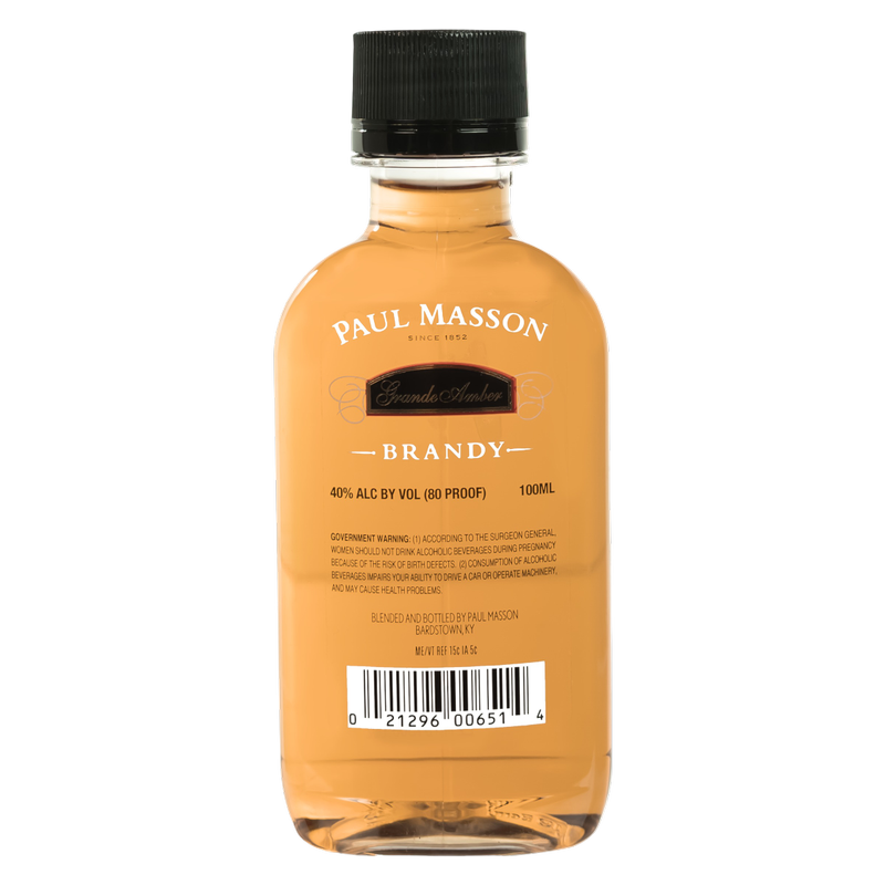 Paul Masson Brandy VS 100ml (80 Proof)