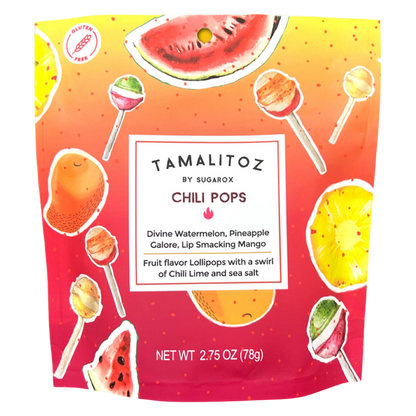 Tamalitoz by Sugarox Chili Pops, 2.75 oz