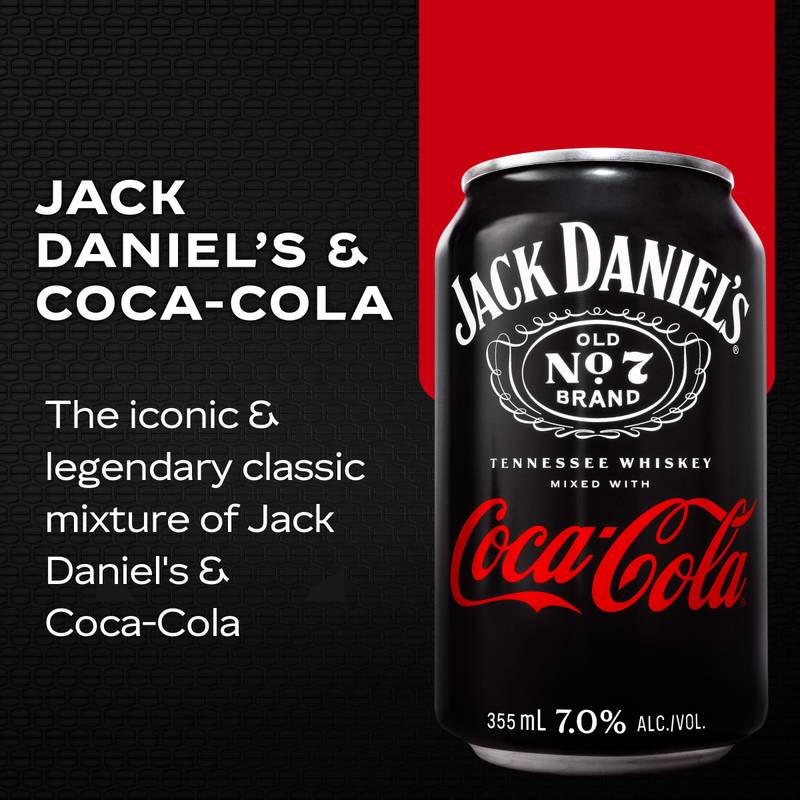 Jack & Coke Variety Pack 6pk 12oz Can 7% ABV