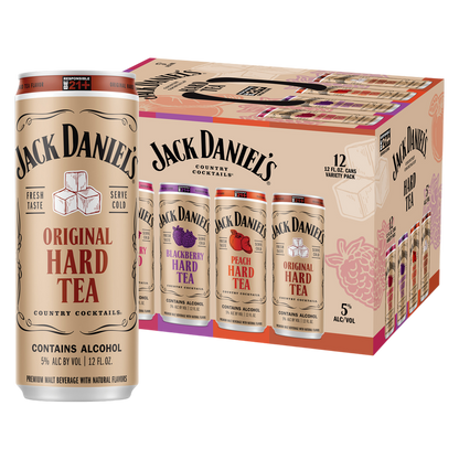 Jack Daniel's Hard Tea 12pk 12oz Can 5% ABV