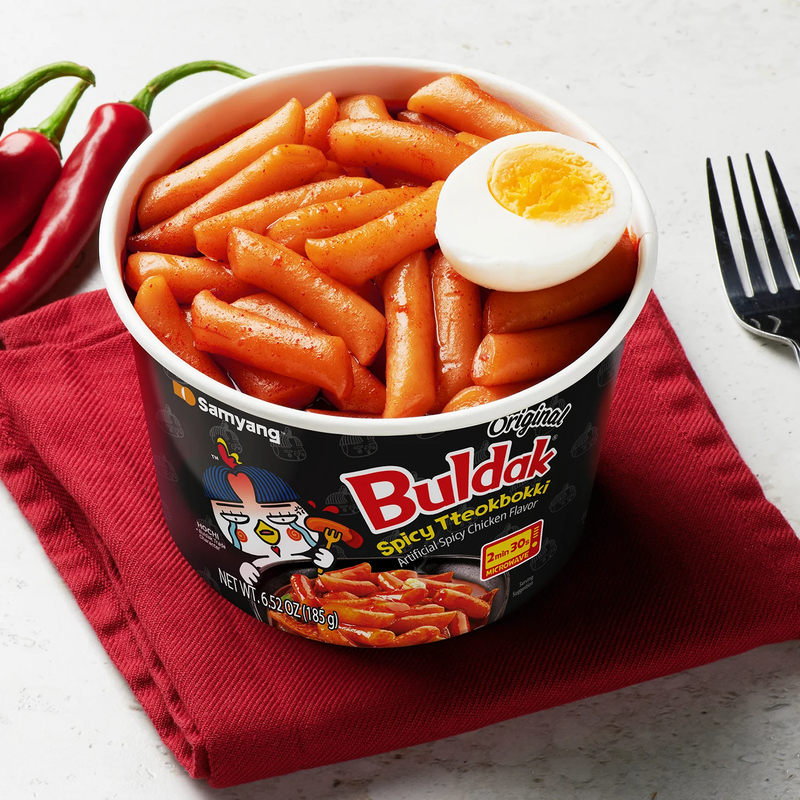 Buldak Original Spicy Tteokbokki Bowl 6.52oz