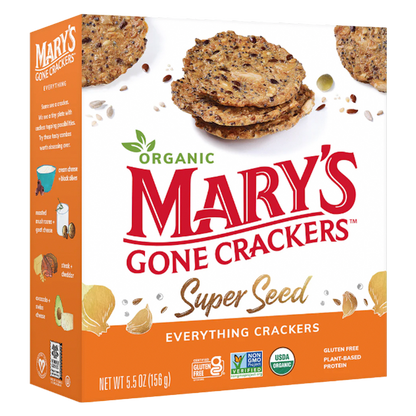 Mary's Gone Crackers Everything Organic Super Seed Crackers 5.5oz
