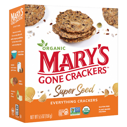 Mary's Gone Crackers Everything Organic Super Seed Crackers 5.5oz