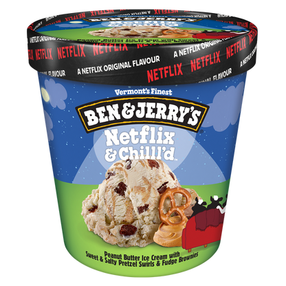 Ben & Jerry's Netflix & Chilll'd Ice Cream Pint