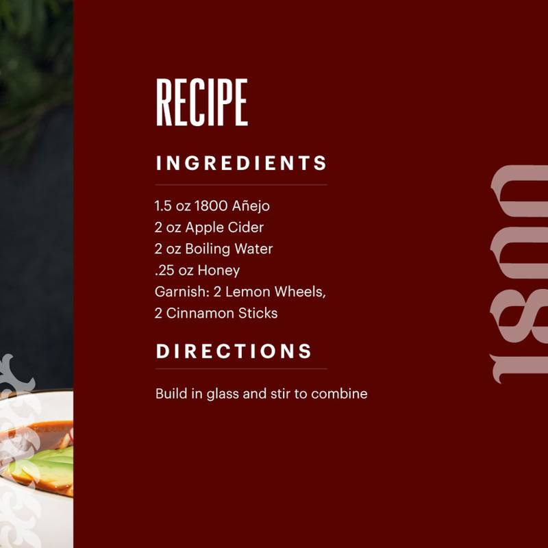 1800 Tequila Añejo 750ml (80 Proof)