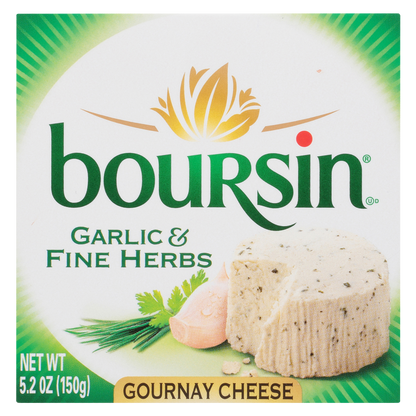 Boursin Garlic & Fine Herbs Gournay Cheese - 5.2oz