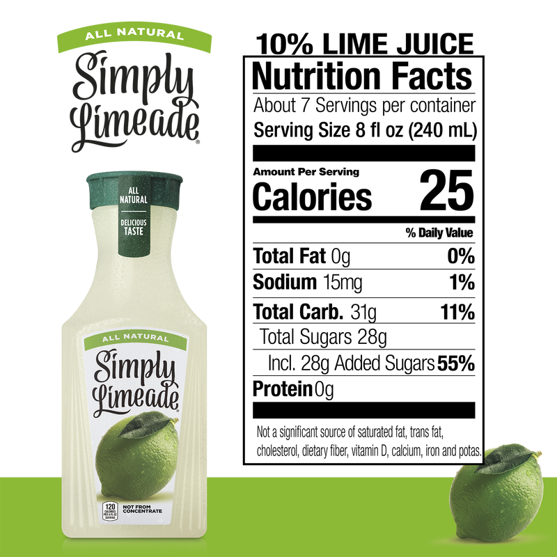 Simply Limeade 52oz Btl
