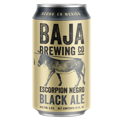 Baja Brew Escorpion Black 6pk 12oz Cans