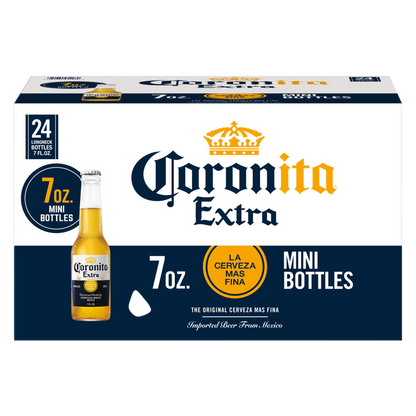 Coronita Extra 24pk 7oz Btl 4.6% ABV