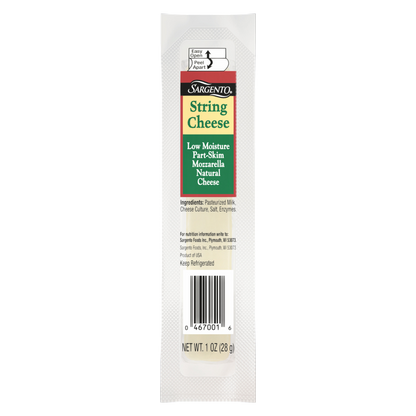 Sargento String Cheese Single -  1oz