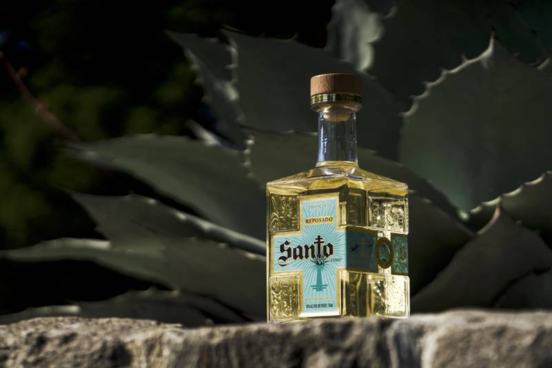 Santo Reposado Tequila 750ml (80 proof)