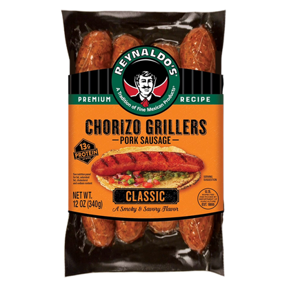 Reynaldos Chorizo Grillers- 12oz
