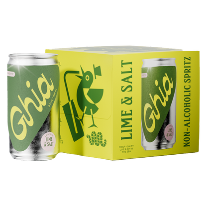 Ghia Lime & Salt 4pk 8oz Can