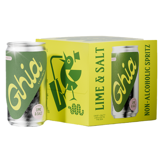 Ghia Lime & Salt 4pk 8oz Can