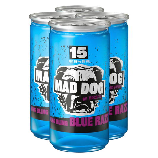 Mad Dog Blue Razz 4-Pack