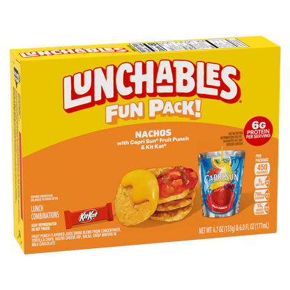 Lunchables Nachos with Cheese Dip & Salsa - 10.7oz
