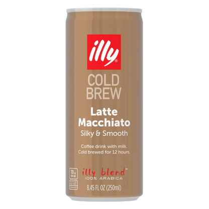 Illy Latte Macchiato Cold Brew 8.5oz Can