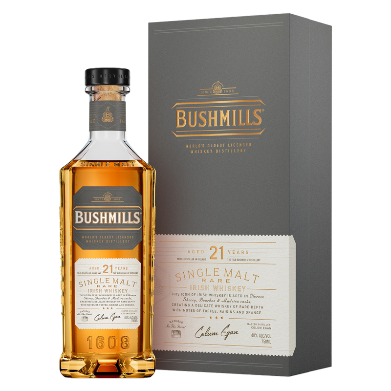 Bushmills 21 Year Irish Whiskey 750ml (80 Proof)