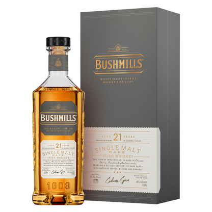Bushmills 21 Year Irish Whiskey 750ml (80 Proof)