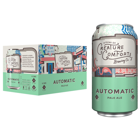 Creature Comforts Brewing Company Automatic Pale Ale 6pk 12oz Can 5.5% ABV