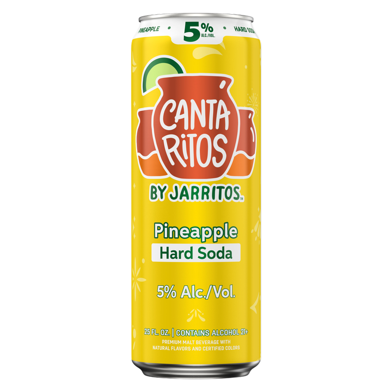 Cantaritos Hard Pineapple Single 25oz Can 5% ABV