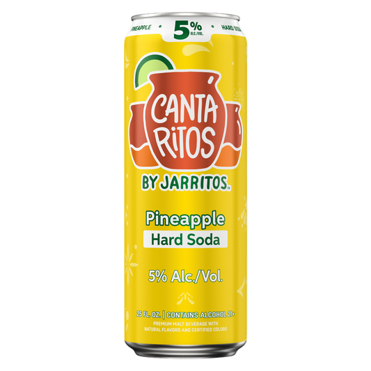 Cantaritos Hard Pineapple Single 25oz Can 5% ABV