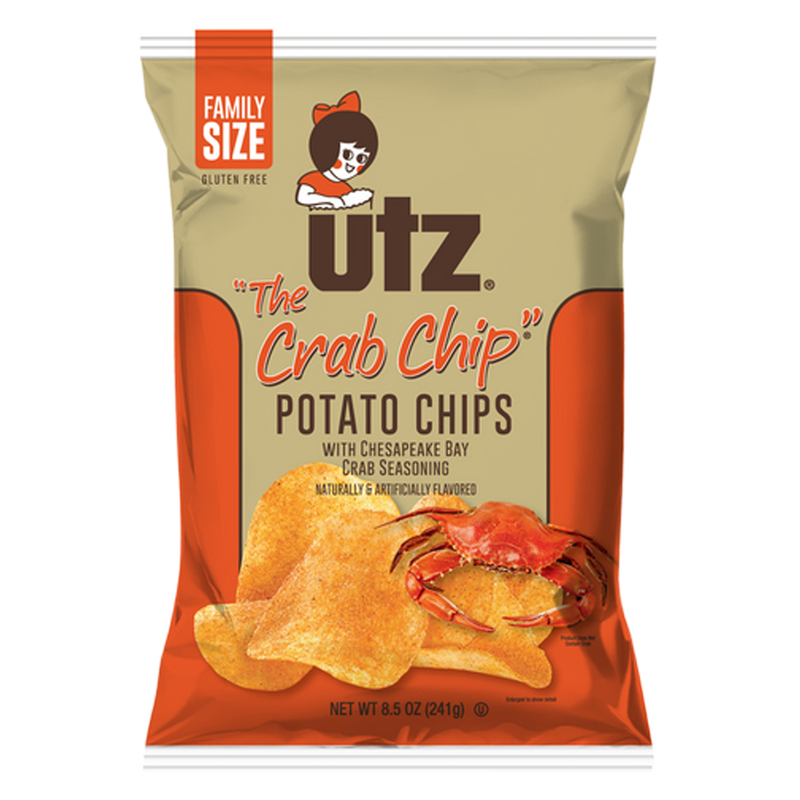 Utz Potato Chips Crab 8.5oz