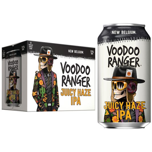 New Belgium Voodoo Ranger Juicy Haze IPA 12pk 12oz Can 7.5% ABV