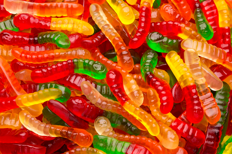 Albanese Confectionery 12 Flavor Mini Gummi Worms 7.5oz