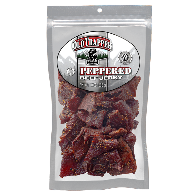 Old Trapper Peppered Beef Jerky 10oz