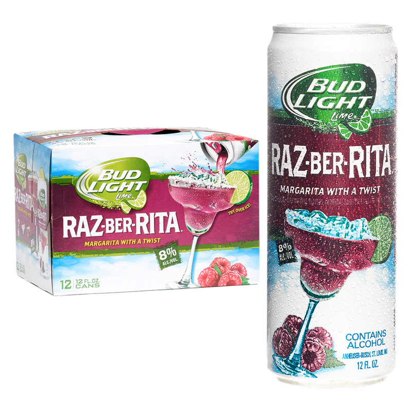Bud Light Raz-ber-rita 12 8oz Cans