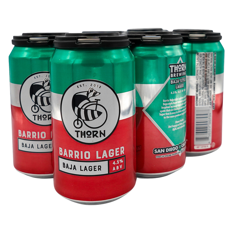 Thorn Brewing Barrio Mexican-Style Lager 6pk 12oz Can