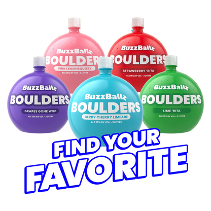 Buzzballz Boulders Chillers Berry Cherry Lime 3L