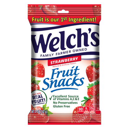 Welch's Strawberry Fruit Snacks 5oz