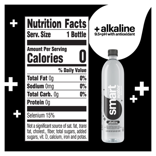 Smartwater Alkaline + Antioxidant 1L Btl