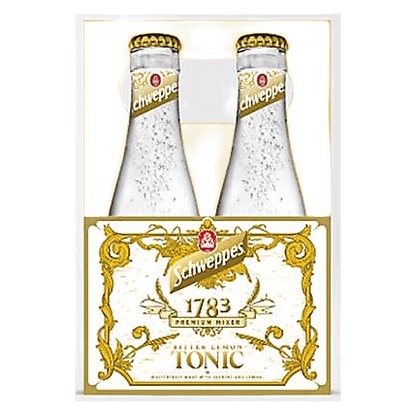 Schweppes 1783 Bitter Lemon Tonic 4pk 6.3oz