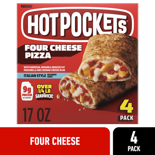 Hot Pockets Four Cheese Pizza 4ct
