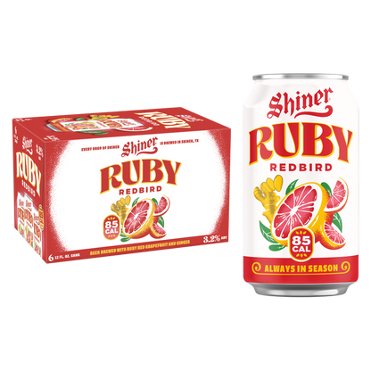 Shone Ruby Red Bird 6pk 12oz Can