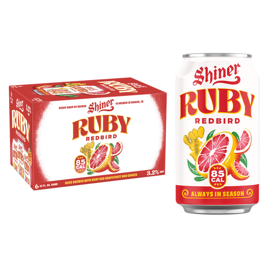 Shone Ruby Red Bird 6pk 12oz Can