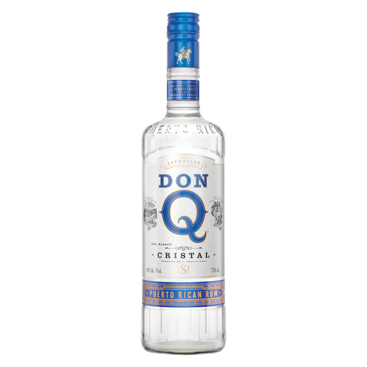 Don Q Cristal Rum 750ml (80 Proof)