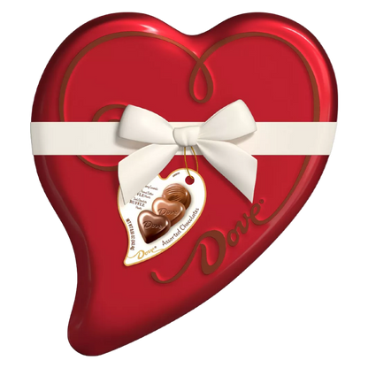 Dove Assorted Chocolates Heart Tin - 8.55oz
