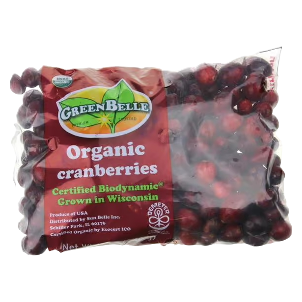 Organic Cranberries - 8oz