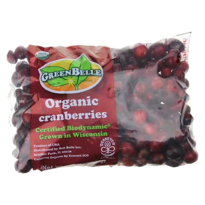 Organic Cranberries - 8oz