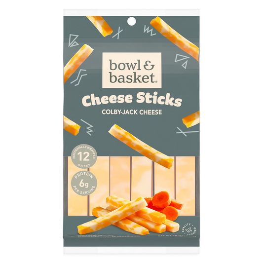 Bowl & Basket Colby-Jack Cheese Sticks - 10oz / 12ct
