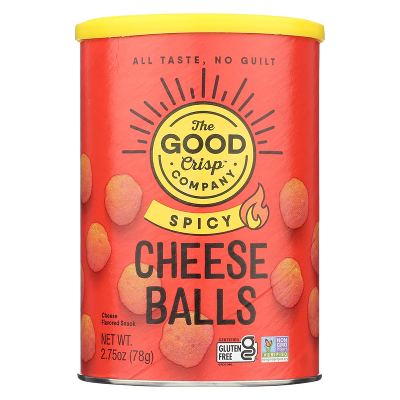 Good Crisp Spicy Cheese Balls, 2.75oz