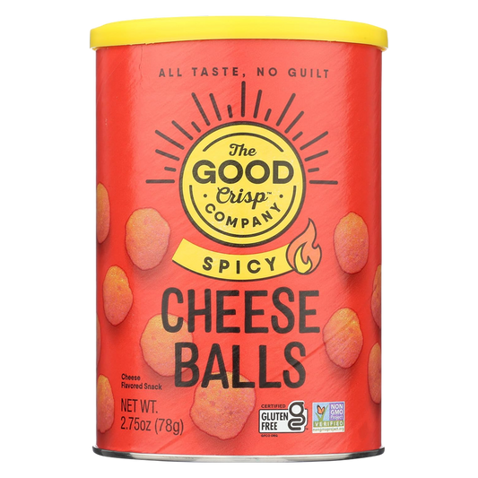 Good Crisp Spicy Cheese Balls, 2.75oz